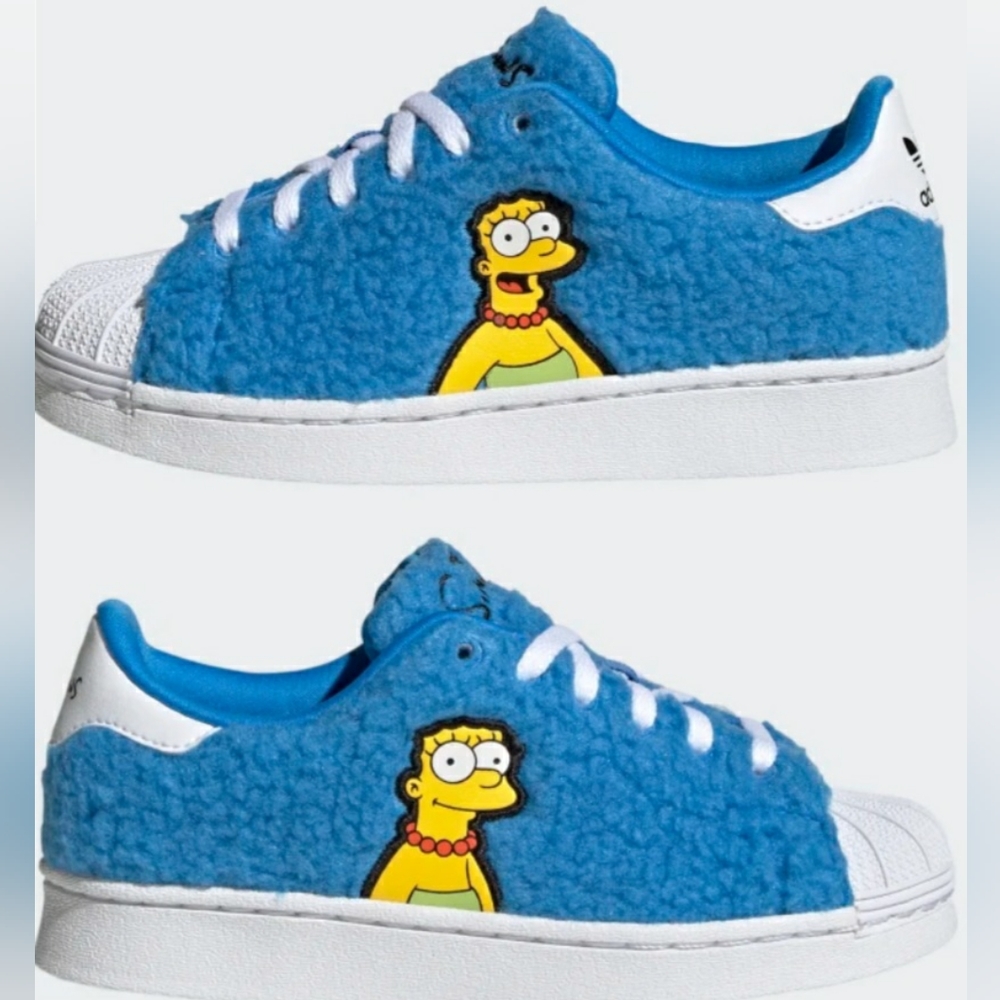 NWT Adidas The Simpsons Marge Superstar Sneakers
